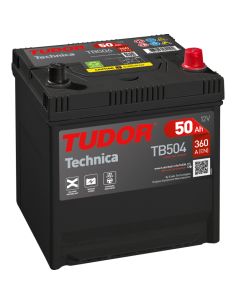 Batería Tudor TB504 12V - 50Ah - 360A - Technica