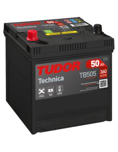 Batería Tudor TB505 12V - 50Ah - 360A - Technica