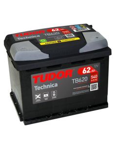 Batería Tudor TB62012V - 62 Ah - 540 A - Technica