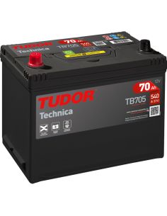 Batería Tudor TB70512V - 70Ah - 540A - Technica