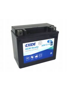 Batería de Moto Exide AGM12-1012V - 10Ah - 150A