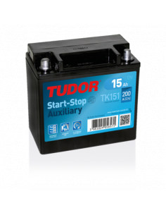 Batería Tudor AGM TK151  12V - 15Ah - 200A