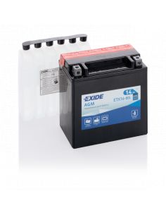 Batería de Moto Exide AGM ETX16-BS  12V - 14Ah - 215A