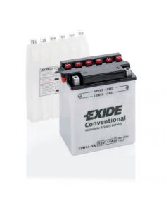 Bateria de Moto Exide 12N14-3A12V - 14Ah - 130A