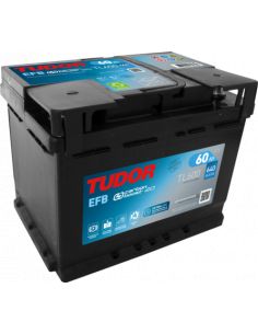 Batería Tudor TL600 - EFB - 12V - 60Ah - 640A -  Start-Stop