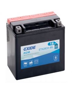 Batería de Moto Exide AGM ETX20CH-BS12V - 18Ah - 230A