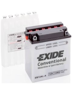 Bateria de Moto Exide EB12AL-A12V - 12Ah - 165A