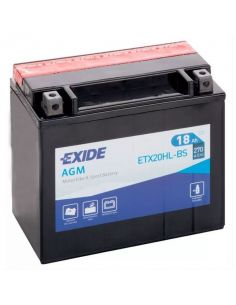 Batería de Moto Exide AGM ETX20HL-BS12V - 18Ah - 270A