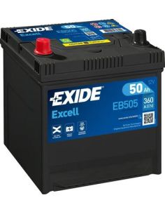 Batería Exide EB505 12V - 50Ah - 360A