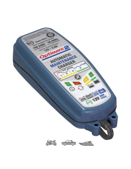 CARGADOR/MANTENEDOR BATERÍAS OPTIMATE 2 TM-420