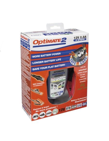 CARGADOR/MANTENEDOR BATERÍAS OPTIMATE 2 TM-420