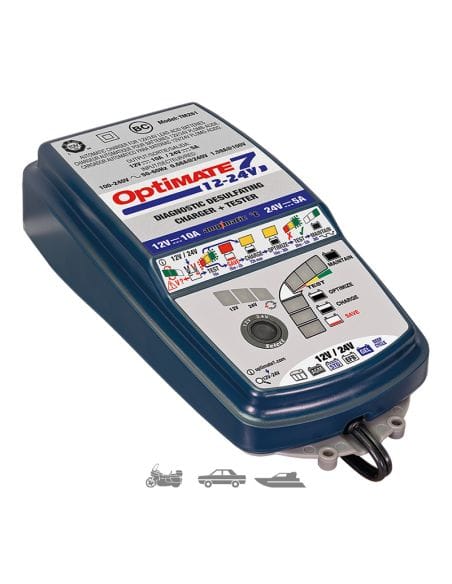 CARGADOR/MANTENEDOR BATERÍAS OPTIMATE 7 TM-260