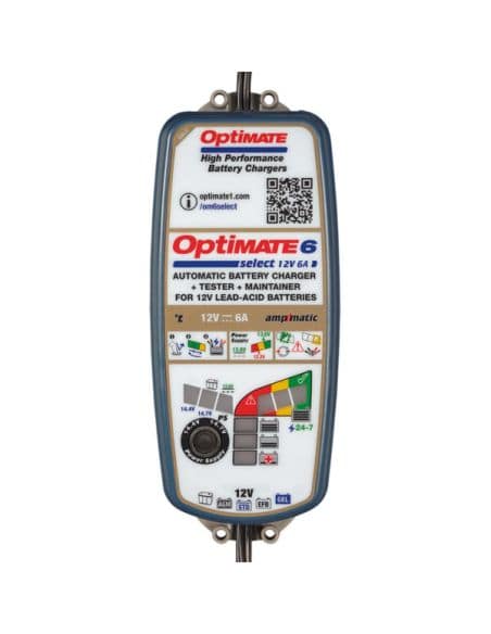CARGADOR/MANTENEDOR BATERÍAS OPTIMATE 6 SELECT TM-370