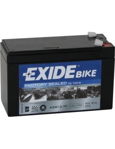 Batería de Moto Exide AGM12-7F 12V - 7Ah - 85A