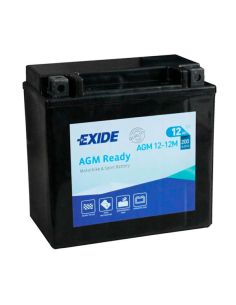 Batería de Moto Exide AGM12-12M 12V - 12Ah - 200A
