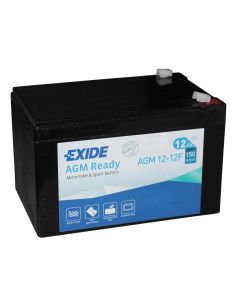 Batería de Moto Exide AGM12-12F 12V - 12Ah - 150A