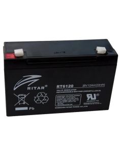 Batería Ritar RT6120 6V - 12Ah