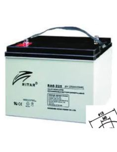 Batería Ritar RA6-225 6V - 238Ah