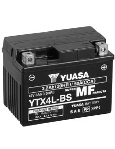 Batería Yuasa YTX4L-BS 12V - 3Ah - 50A