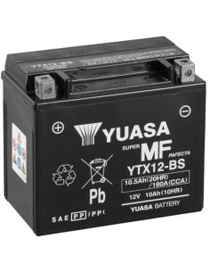 Batería Yuasa YTX12-BS 12V - 10Ah - 180A