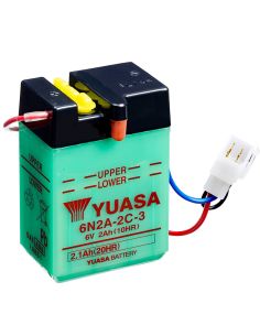 Batería Yuasa 6N2A-2C-3 6V - 2.1Ah