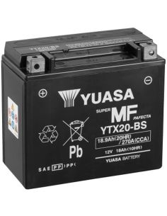 Batería Yuasa YTX20-BS 12V - 18.9Ah - 270A