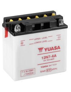 Batería Yuasa 12N7-4A 12V - 7.4Ah - 70A