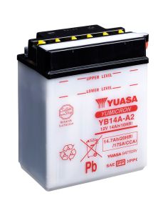 Batería Yuasa YB14A-A2 12V - 14.7Ah - 175A