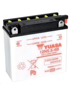 Batería Yuasa 12N5.5-4B 12V - 5.8Ah - 55A