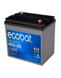 Batería Ecobat EDC6-255 6V - 255Ah
