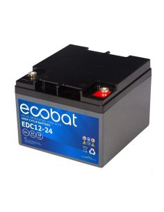 Batería Ecobat EDC12-24 12V - 24Ah