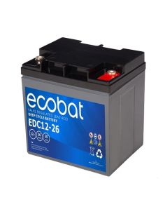 Batería Ecobat EDC12-26 12V - 26Ah
