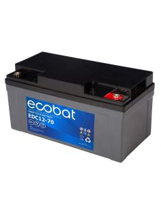 Batería Ecobat EDC12-70 12V - 70Ah