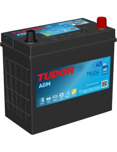 Batería Tudor TK454 AGM 12V - 45Ah - 380A - Start-Stop