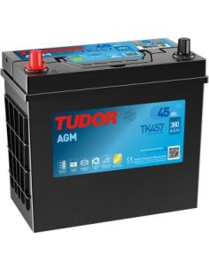 Batería Tudor TK457 AGM 12V - 45Ah - 380A - Start-Stop