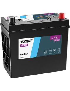 Batería Exide EK454 AGM 12V - 45Ah - 380A - Start-Stop