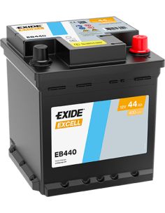 Batería Exide EB440 12V - 44Ah - 400A