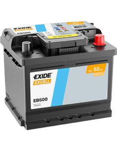 Batería Exide EB500 12V - 50Ah - 450A
