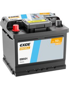 Batería Exide EB501 12V - 50Ah - 450A