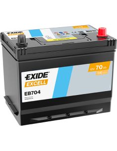 Batería Exide EB704 12V - 70Ah - 540A