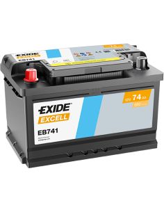 Batería Exide EB741 12V - 74Ah - 680A
