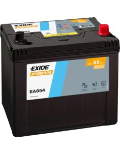 Batería Exide EA654 12V - 65Ah - 580A - Premium