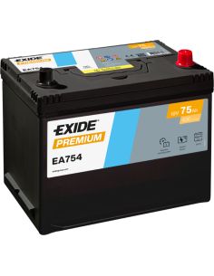 Batería Exide EA754 12V - 75Ah - 630A - Premium