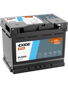 Batería Exide EFB EL600 12V - 60Ah - 640A 