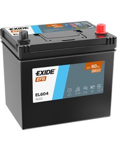 Batería Exide EFB EL604 12V - 60Ah - 520A 