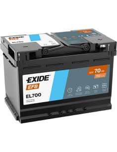 Batería Exide EFB EL700 12V - 70Ah - 760A