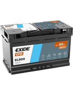 Batería Exide EFB EL800 12V - 80Ah - 800A 
