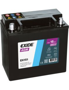 Batería Exide EK151 AGM 12V - 15Ah - 200A