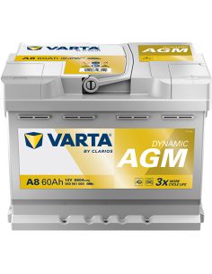 Batería Varta Silver Dynamic AGM A8 12V - 60Ah - 680A