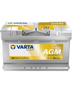 Batería Varta Silver Dynamic AGM A6 12V - 80Ah - 800A